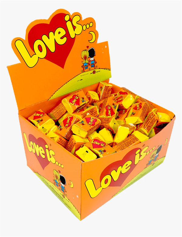 Жевательная резинка LOVE IS Ананас-Апельсин, 4,2гр*100шт*20бл lov001 - фото 349