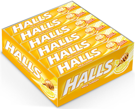 Леденцовая карамель HALLS | Холлс Мед и Лимон, 25гр*12шт*30бл hls004